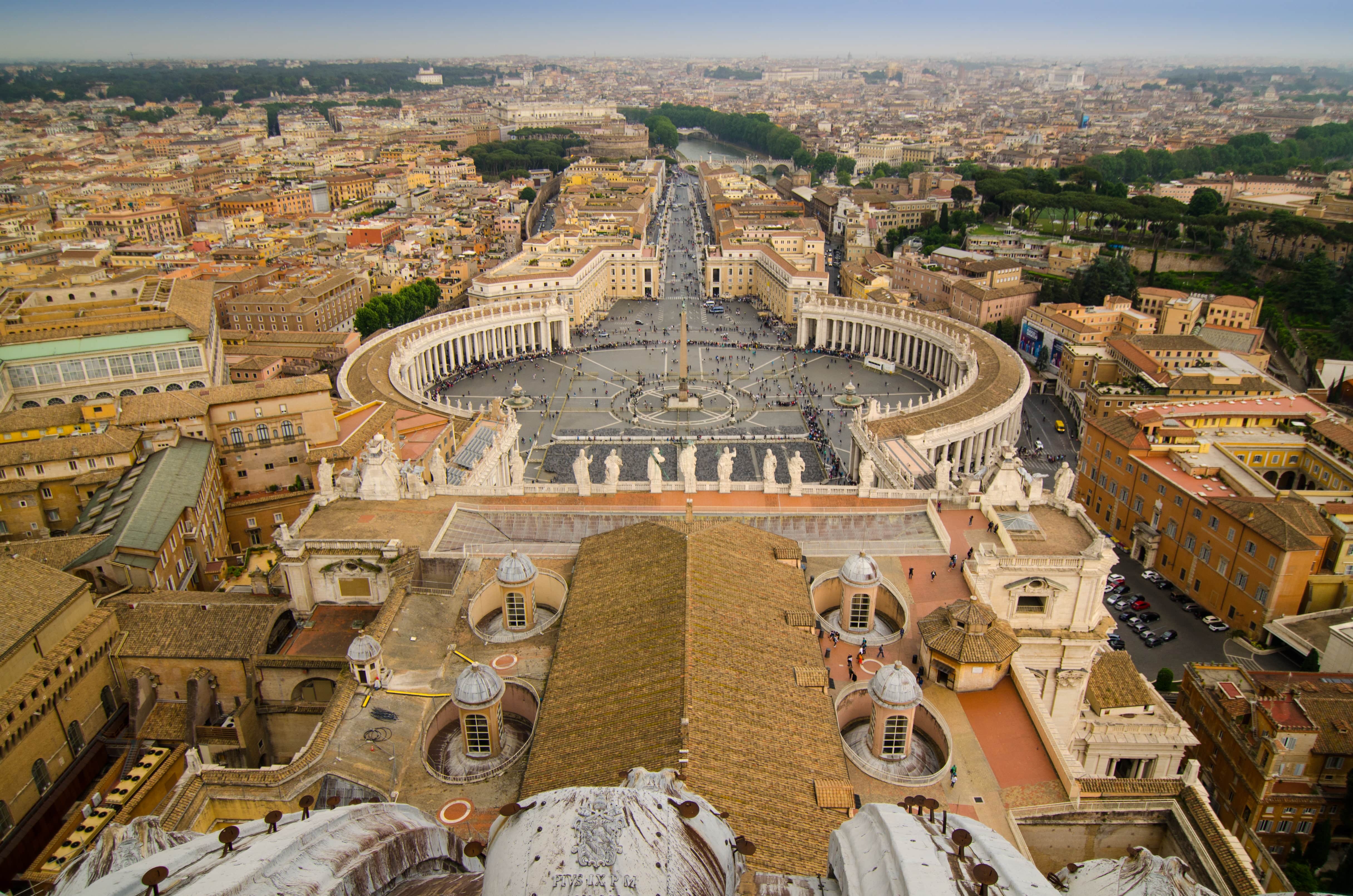 The vatican from above